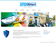 Tablet Screenshot of apexmopeds.com